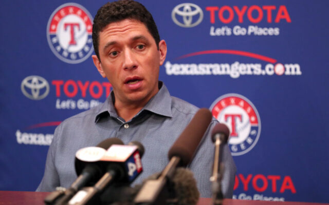 Texas Rangers fire baseball operations head Jon Daniels